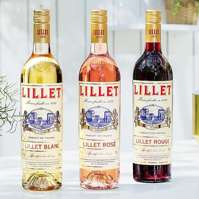 Lillet | Trio (Blanc - Rose - Rouge) 0.7 l 17% vol - WEINHERZ Kitzbühel -  Die VINOTHEK in Kitzbühel