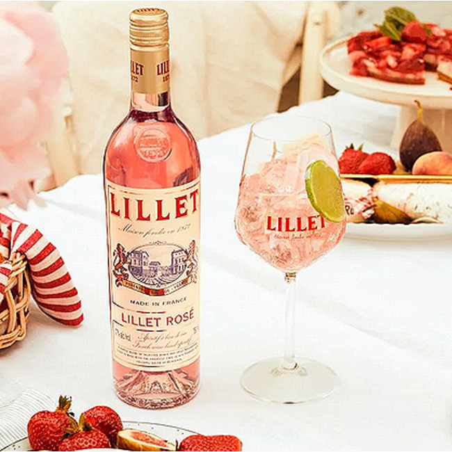 Lillet Rose 0.75 l 17% vol
