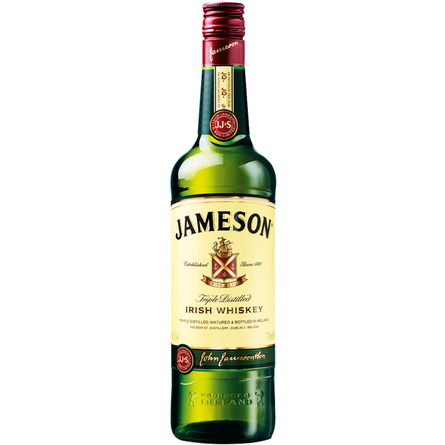 Jameson Triple Distilled Irish Whiskey 0.7 l 40% vol