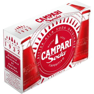 Davide Campari / Italien, Milano  Campari Soda 5 x 0,1 l 10 % vol