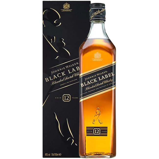 Black Label 12 YO Whisky 0.7 l 40% vol