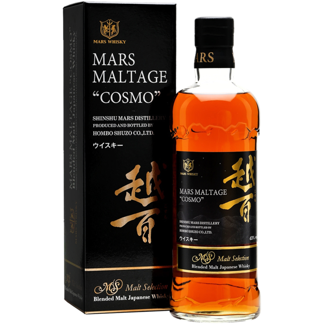 Mars Maltage Cosmo Japanese Whisky 0.7 l 43% vol