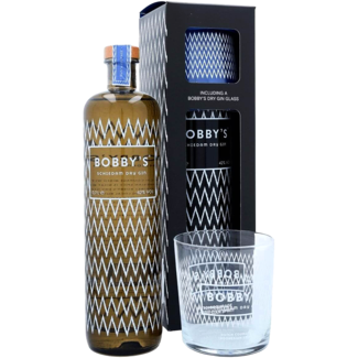 Bobby's Distillery / Niederlande Bobby's Schiedam Dry Gin Set mit Glas 0,7 l 42 % vol