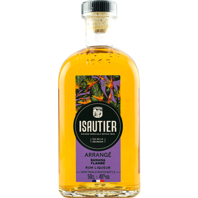 Isautier Arrange Banana Flambee Rum 0.5 l 40% vol