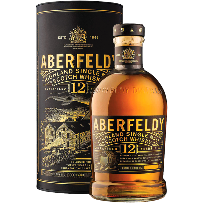 Aberfeldy 12 Years Old Highland Single Malt Scotch Whisky 0.7 l 40% vol