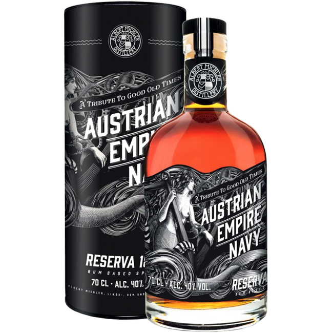 Austrian Empire Navy Reserva Rum Based Spirit 1863 0.7 l 40% vol