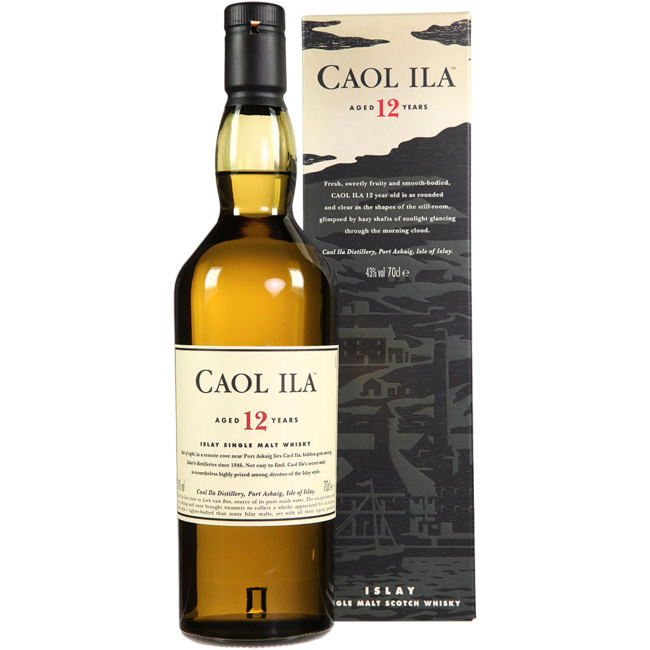 Caol Ila 12 Years Old Islay Single Malt Whisky 0.7 l 43% vol