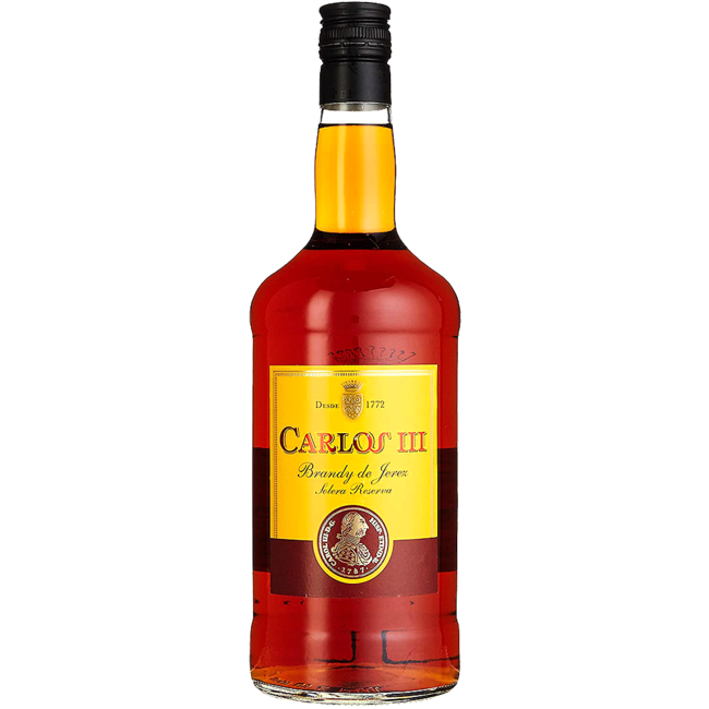 Carlos III Solera Reserva Brandy 1.0 l 36% vol