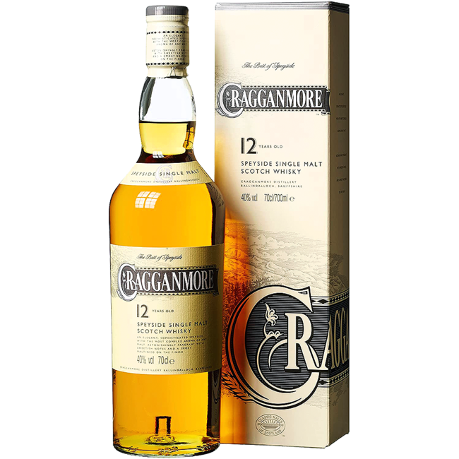 Cragganmore 12 Years Old Single Malt Whisky 0.7 l 40% vol