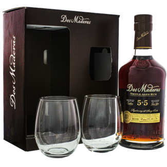 Dos Maderas | PX 5 + 5 Triple Aged Rum Set mit 2 Gläser 0.7 l 40% vol -  WEINHERZ Kitzbühel - Die VINOTHEK in Kitzbühel