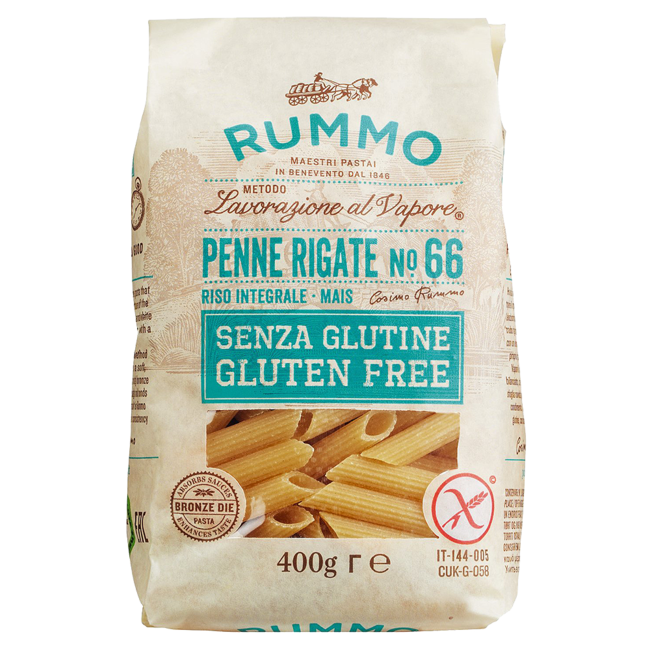 Penne Rigate N°66, glutenfrei (400g)