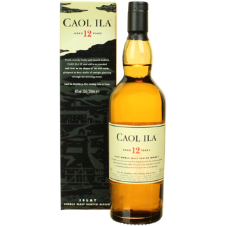 Caol Ila Brennerei / Schottland, Islay Caol Ila 12 Years Old Islay Single Malt Whisky 0.2 l 43% vol