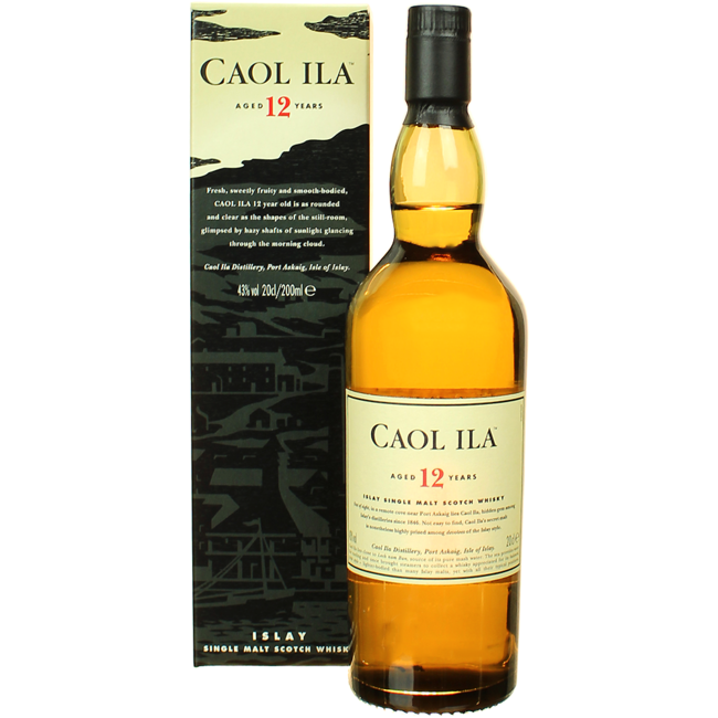 Caol Ila 12 Years Old Islay Single Malt Whisky 0.2 l 43% vol