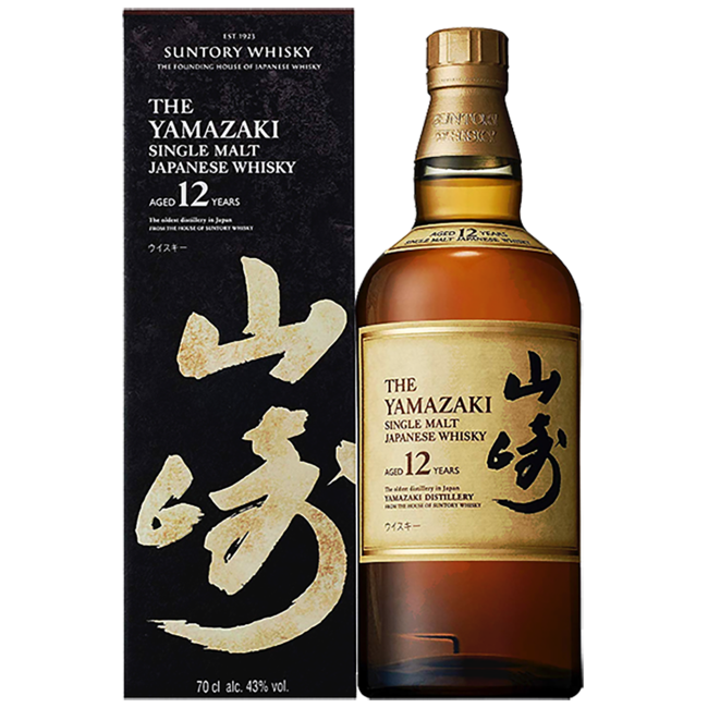 Yamazaki 12 Jahre Japanese Single Malt Whisky 0.7 l 43% vol