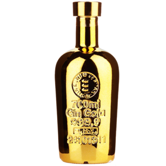 Gold / Frankreich, Elsass Gold 999.9 Gin Finest Blend 0.70 l 40% vol