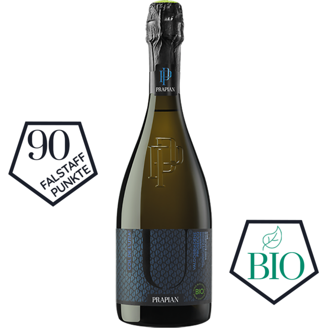 Col de l'Utia Valdobbiadene Prosecco Superiore DOCG Brut Bio 0.75 l 11.50 % vol