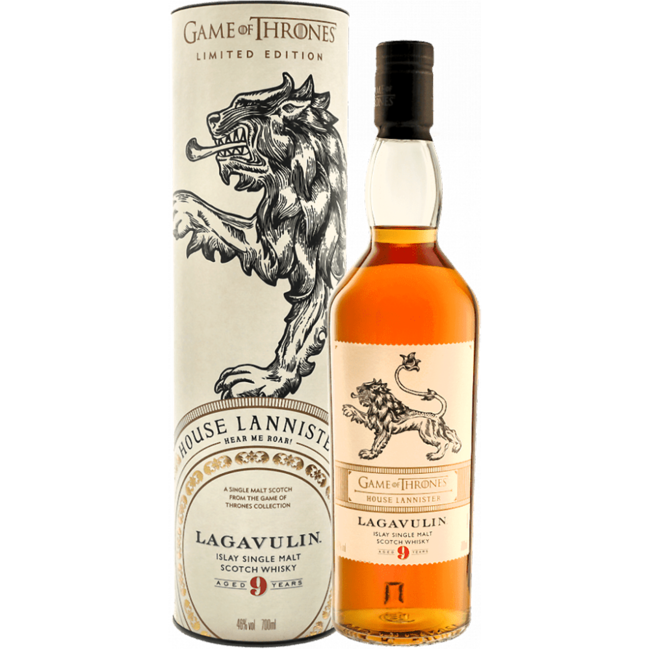 Lagavulin 9 Years Old GoT "House Lannister" Islay Single Malt Scotch Whisky 0.7 l 46% vol