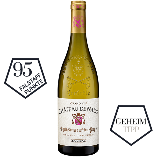 Chateau de Nalys Chateauneuf-du-Pape Grand Vin AOC Blanc 2019 0.75 l