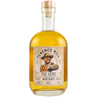St. Kilian / Deutschland Terence Hill The Hero Whisky 0.70 l 46% vol* (Etikett/Label leicht beschädigt)