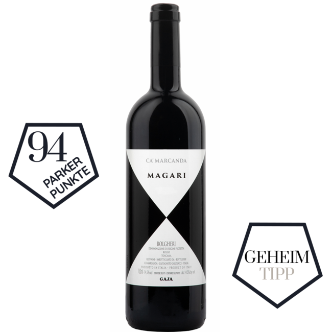 Magari (CS/CF/PV) Bolgheri DOP 2023 0.75 l