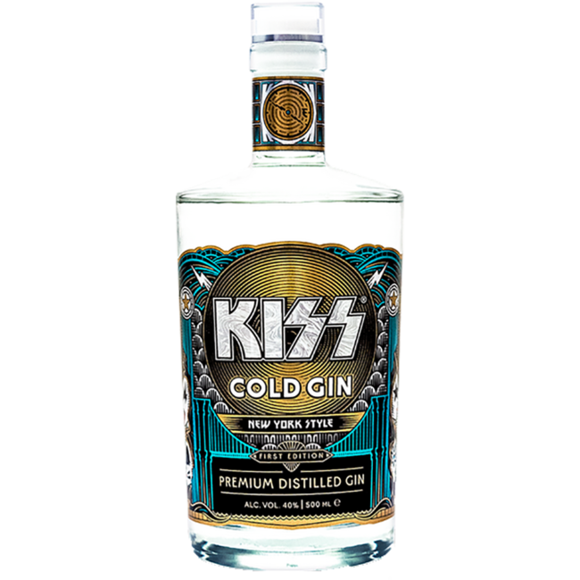 KISS  Cold Gin New York Style  0.5 l 40% vol