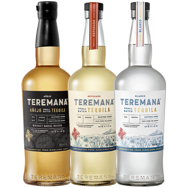 Teremana Tequila TRIO (Anejo - Reposado - Blanco) 0.7 l 40% vol