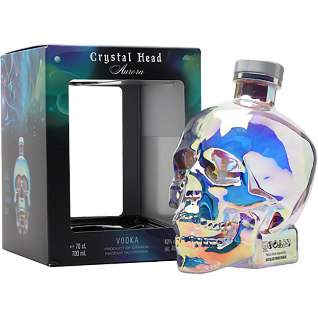 Crystal Head Aurora Vodka in Box 0.7 l 40% vol