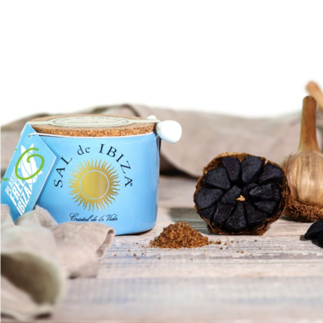 Fleur de Sel Mar Blau im Steintopf (140g)