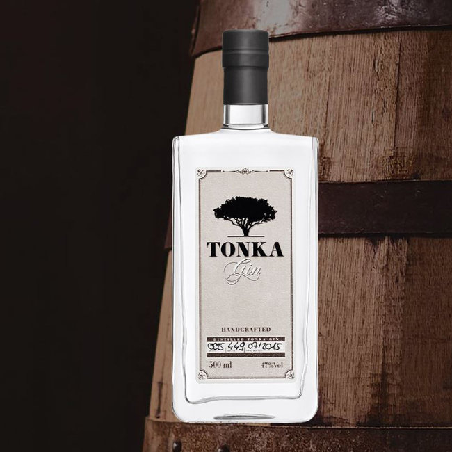 Tonka Handcrafted Gin 0.5 l 47% vol