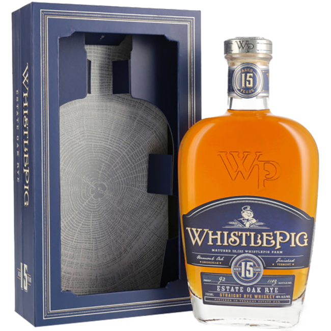 Whistle Pig  15 YO Straight Rye Whiskey + GB  0.7 l 46% vol