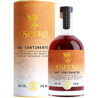 Ron Espero Distillery / Karibik, Dom. Republik  Dos Continentes Premium Caribbean Spirit 0.7 l 40% vol