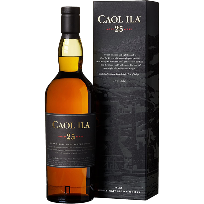 Caol Ila 25 Years Old Islay Single Malt Whisky 0.7 l 43% vol
