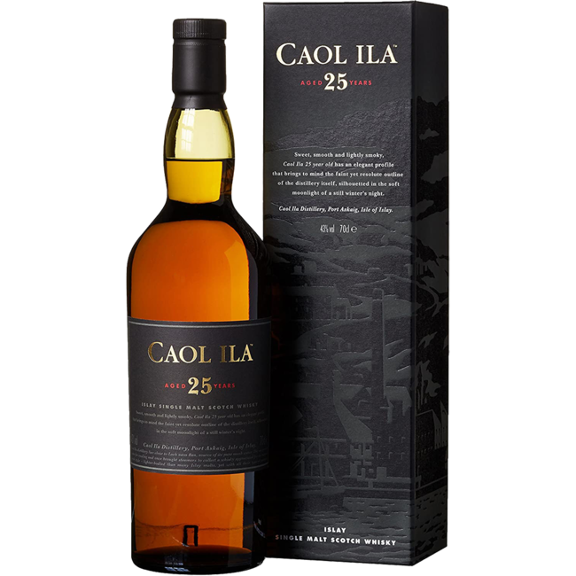 Caol Ila 12 years 0.7l with gift box - Islay Single Malt Scotch