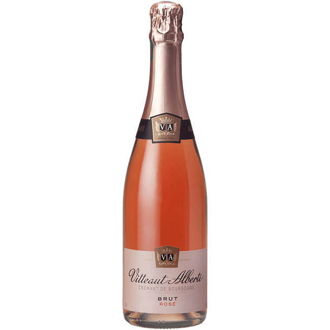 Vitteaut-Alberti | Cremant de Bourgogne 0.75 Kitzbühel VINOTHEK Brut l 12% in vol WEINHERZ Kitzbühel AOP Die - Rose 