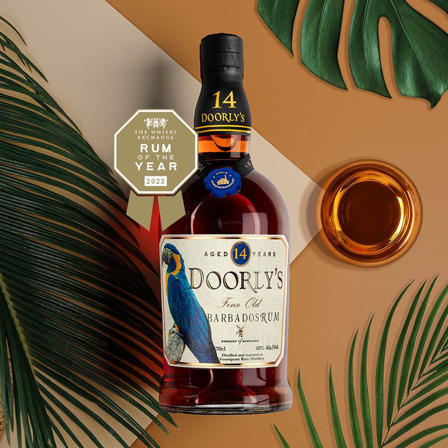Doorly's 14 Years Old Fine Old Barbados Rum 0,7 l 48 % vol