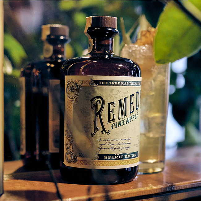 Remedy Pineapple Rum Based Spirit Drink 0.7 l 40% vol