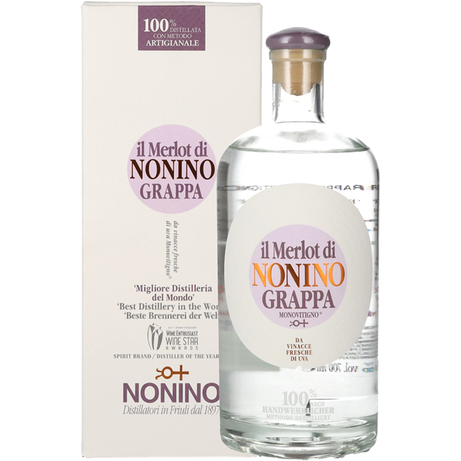 Nonino Grappa Il Merlot Monovitigno 0.7 l 41% vol