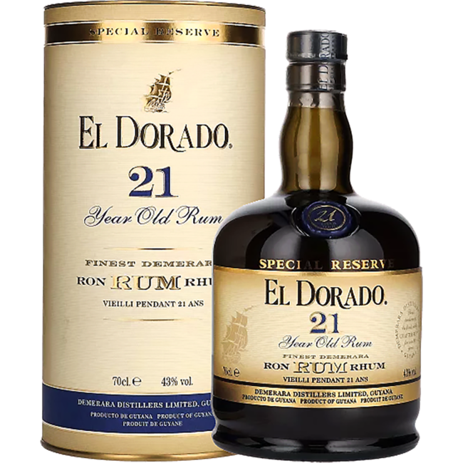 El Dorado 21 Years Old Special Reserve Rum 0.7 l 43% vol