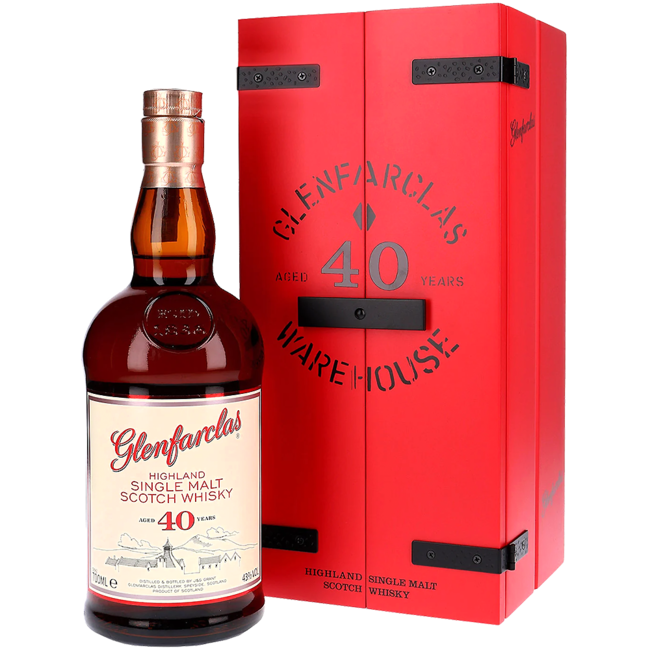 Glenfarclas | 40 YO Warehouse Highland Single Malt Scotch Whisky 0.7 l -  WEINHERZ Kitzbühel - Die VINOTHEK in Kitzbühel