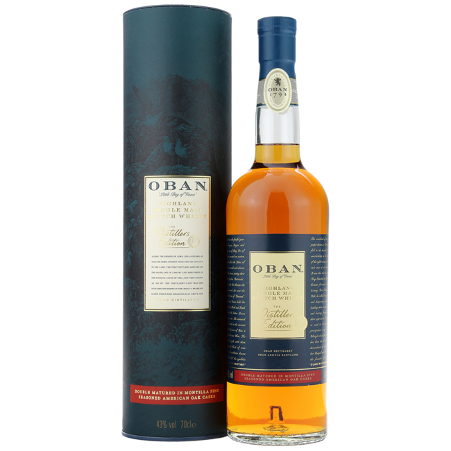 Oban The Distillers Edition 2022 Single Malt Scotch Whisky 0.7 l 43% vol