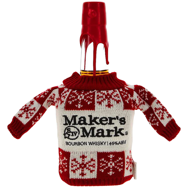Maker's Mark Bourbon Whisky mit Wollpulli 0.7 l 45% vol