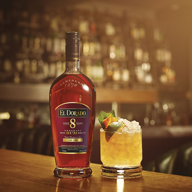 El Dorado Aged 8 Years Dark Rum 0.7 l 40% vol