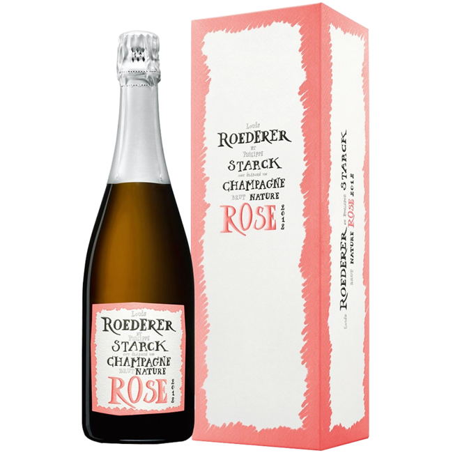Cuvee Brut Nature Rose by Philipp Starck 2015 Champagner 0.75 l 12% vol