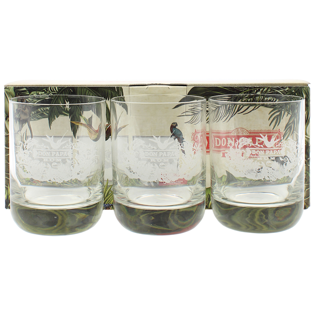 Don Papa Rum Tumbler -3er Set