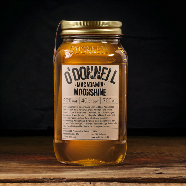 O'Donnell Moonshine Macadamia Likör 0.7 l 20% vol