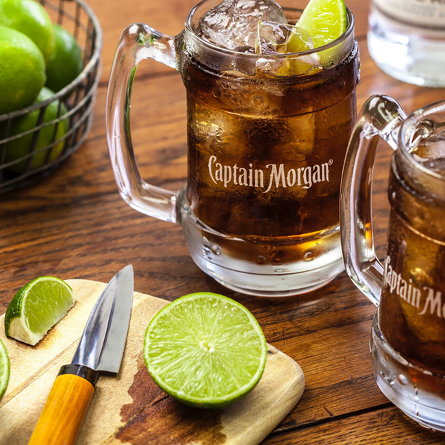 Captain Morgan Black Spiced Rum Based Spirit 1.0 l 40% vol