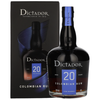 Dictador Distillery / Kolumbien 20 Years Old Distillery Icon Reserve Columbian Rum 0.7 l 40% vol
