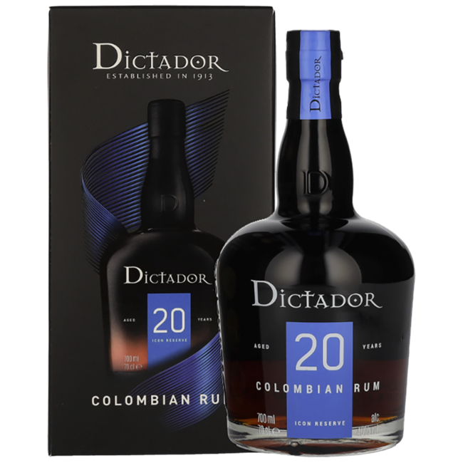 20 Years Old Distillery Icon Reserve Columbian Rum 0.7 l 40% vol