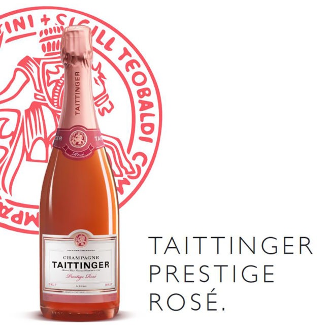 Champagner Prestige Rose GB Bubbles 0.75 l 12.50 % vol