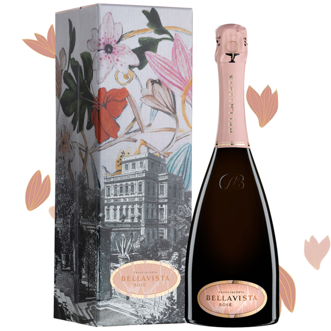 Bellavista Rose Vintage 2017 Brut Franciacorta in Box 1.50 l 12.50% vol
